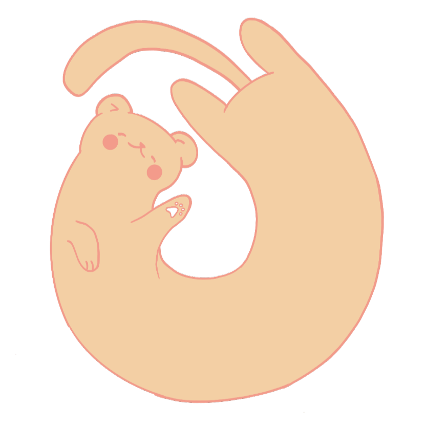 Hand-drawn logo
